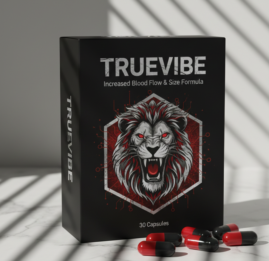TrueVibe 30 kapszula - Természetes tesztoszteronszint támogatás férfiaknak